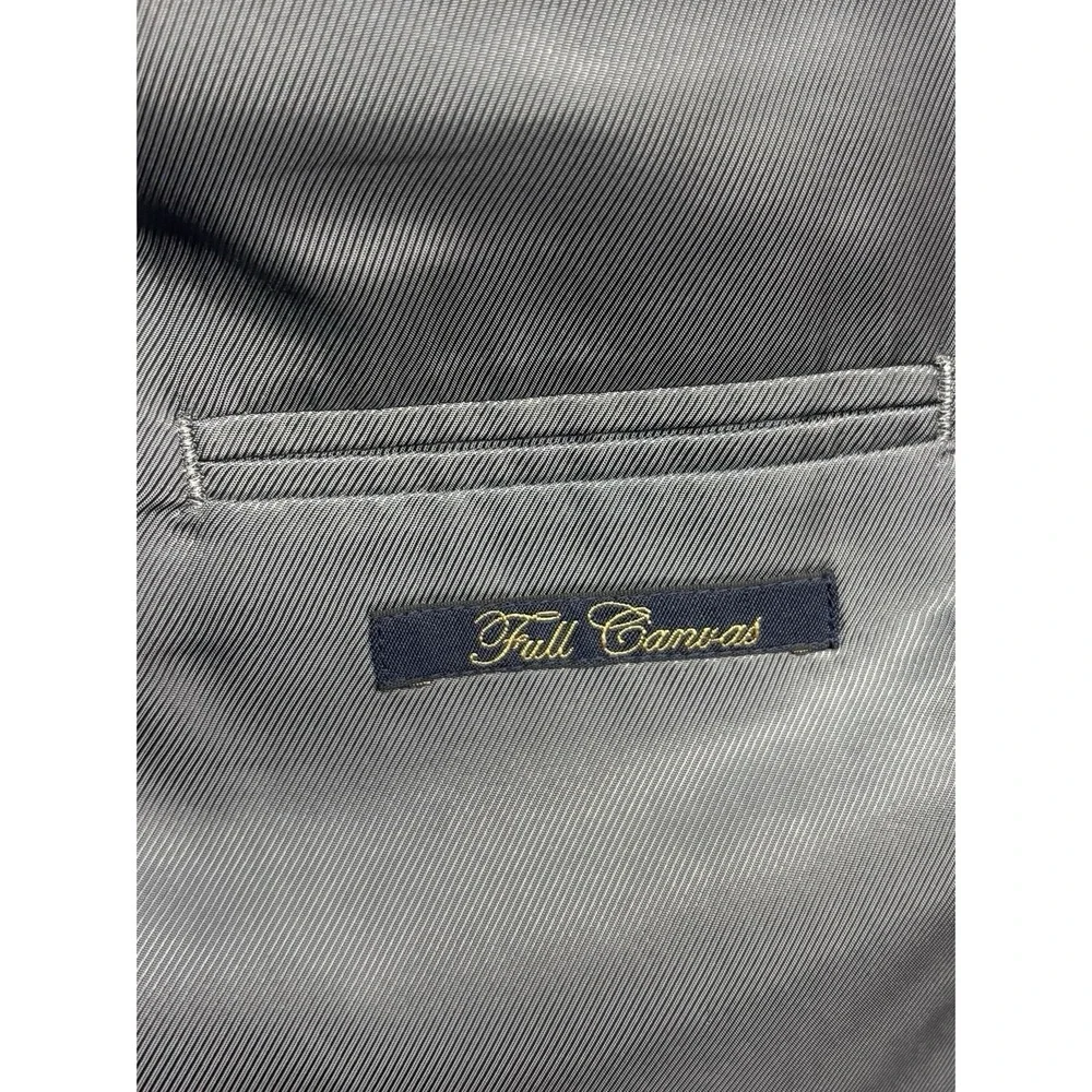 Brooks Brothers 42R 33x30 Gray Pinstripe 2pc Pant Suit Regent Brookscool‎ Canvas